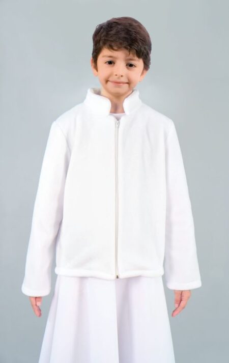 Bluza polarowa komunijna dla chłopca(rozm. 140, 146, 152, 158)